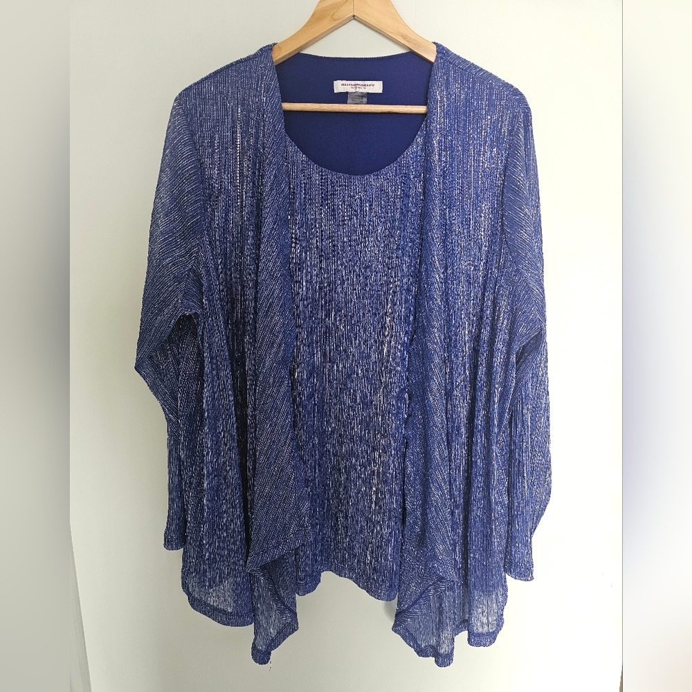 Allison Daley Top, Camisole With Attached Cardigan